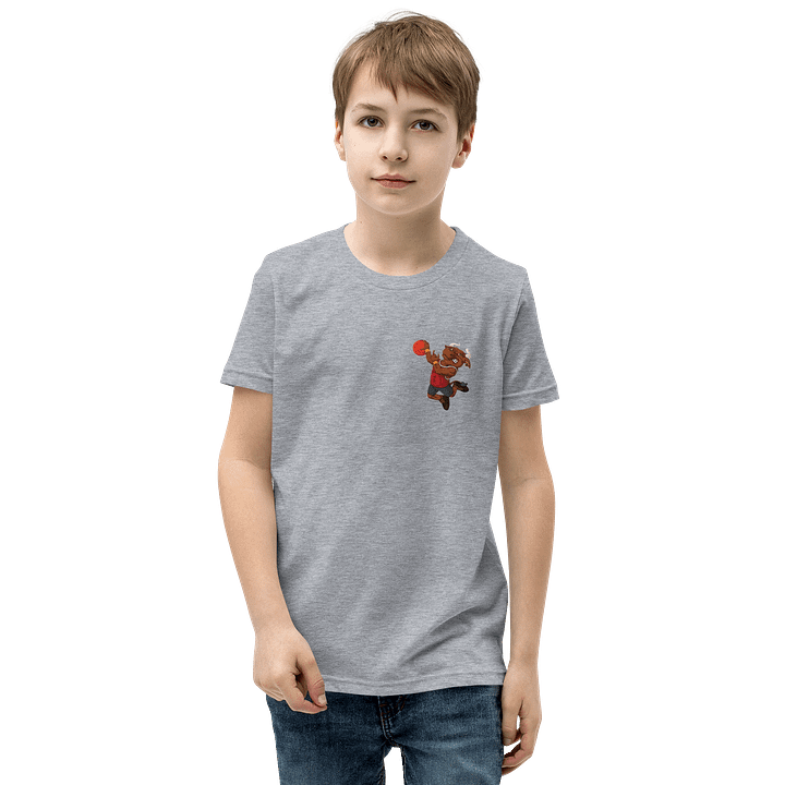 Youth Short Sleeve T-Shirt Bull Mascot Graphic product image (1)
