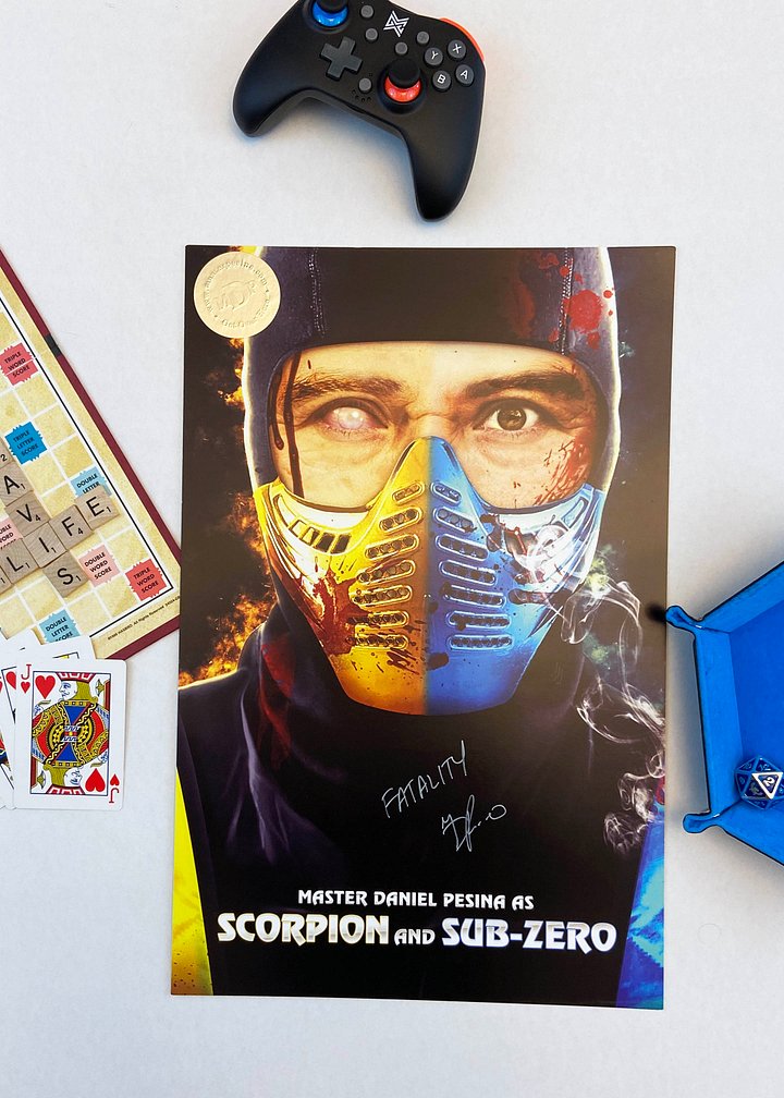 Signed Poster: Master Daniel Pesina product image (1)