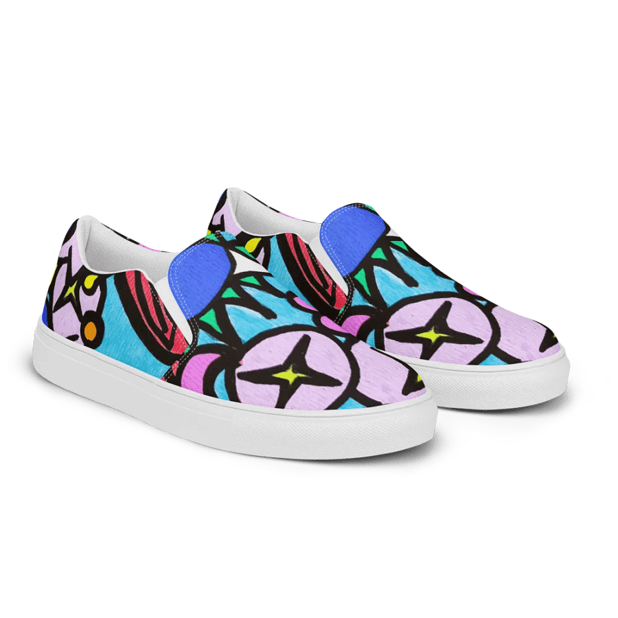 Men's Starry Slip-On Canvas Shoes product image (12)