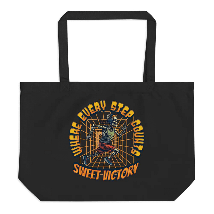 Where Every Step Counts Sweet Victory Runner Skeleton Tote product image (1)
