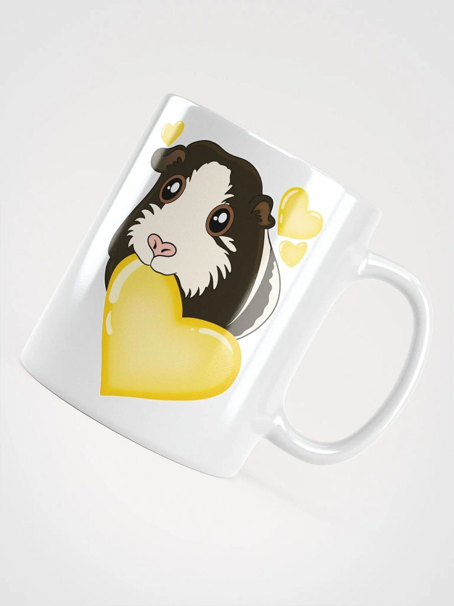 Yellow Heart Guinea Pig Mug product image (4)