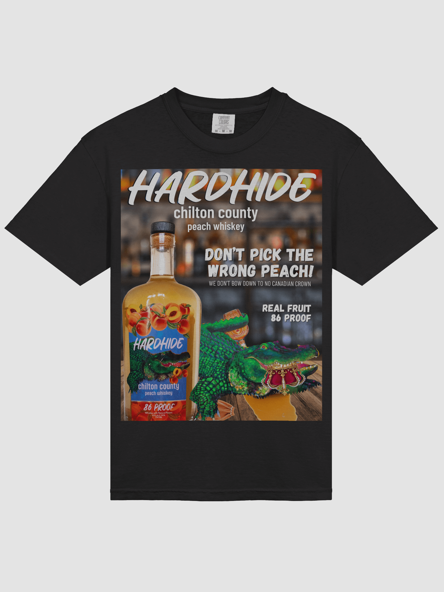 Hardhide Chilton County Peach Whiskey T-Shirt product image (3)