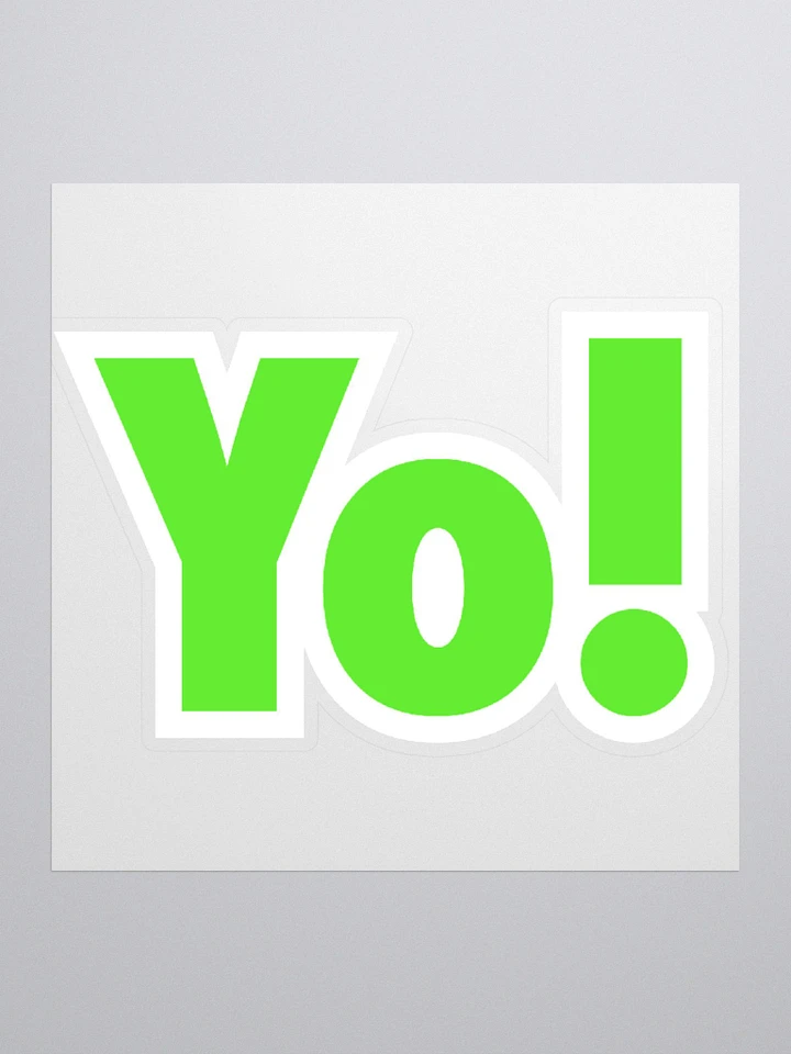 Yo! Sticker product image (1)