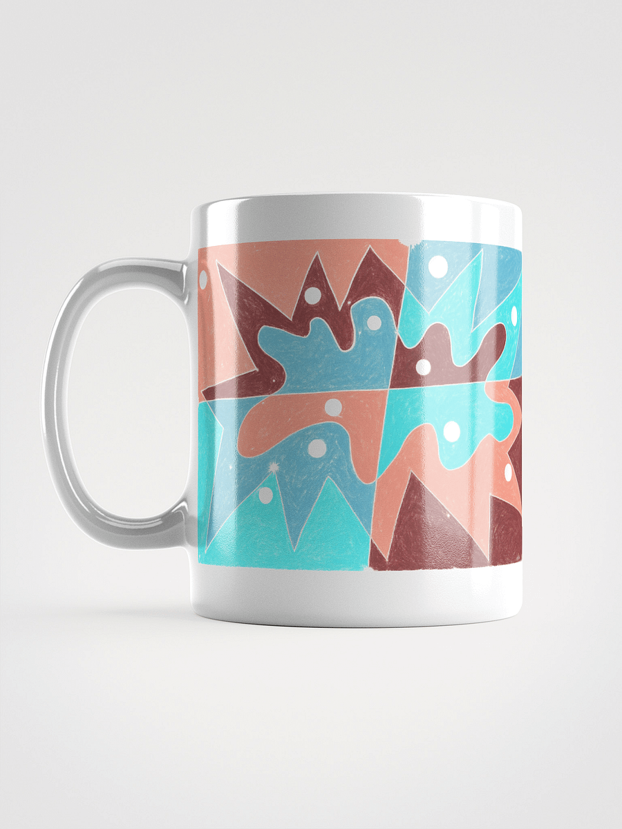 Cartoon College 1 & 2 White Glossy Mug product image (12)