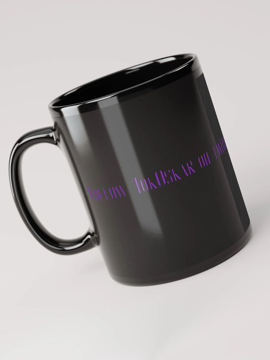 Twitch Follow Banner Black Glossy Mug product image (5)