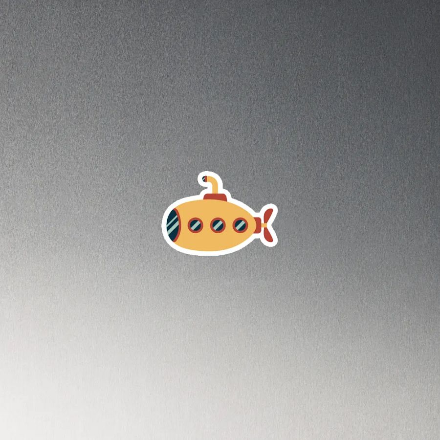 "Yellow Submarine" Die-Cut Magnets product image (5)