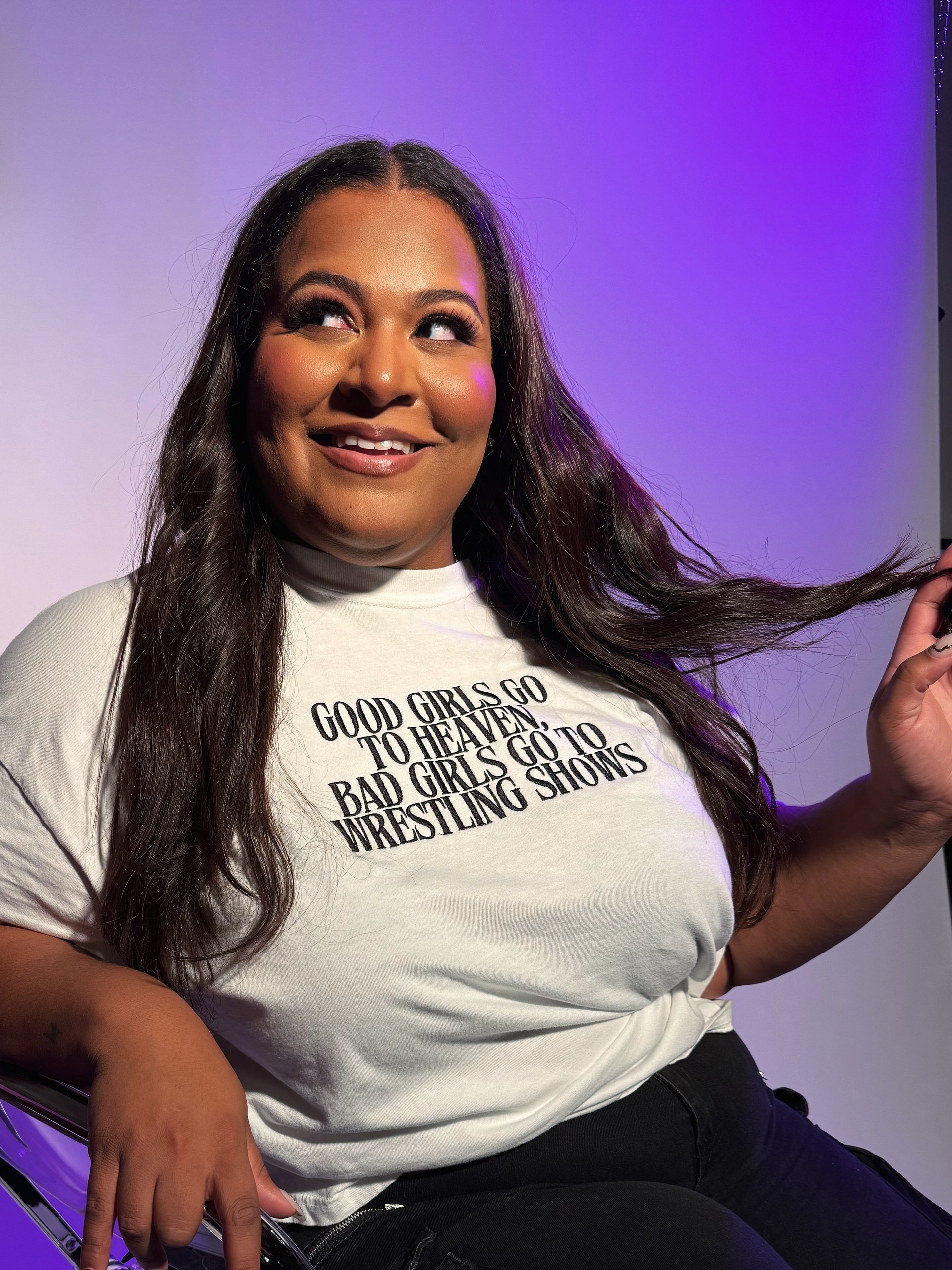 Bad Girls Wrestling Club Embroidered T-Shirt product image (2)