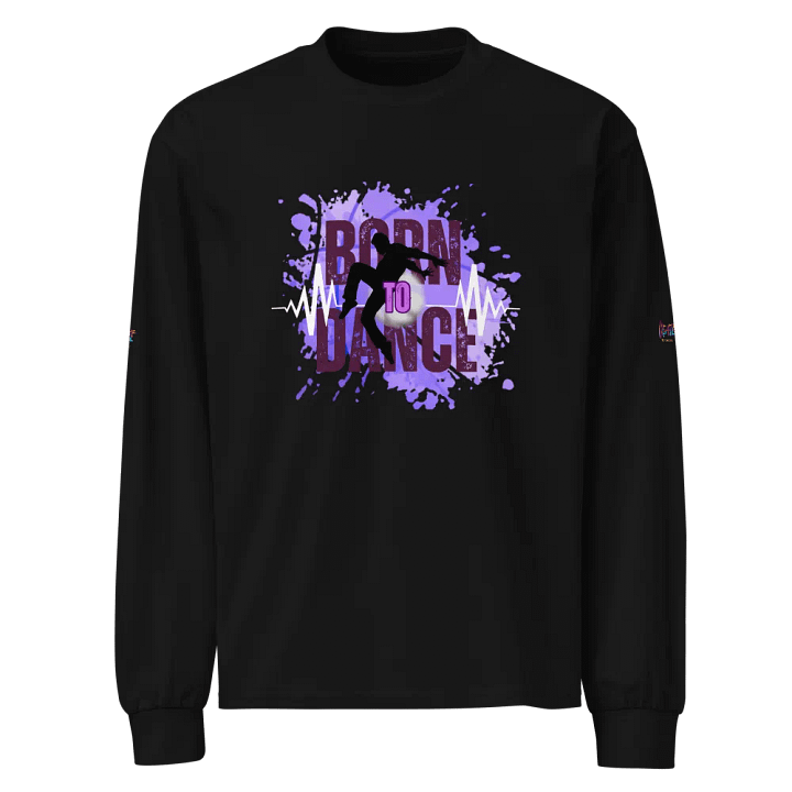 Born to Dance His Silhouette Unisex Long Sleeve Shirt product image (1)