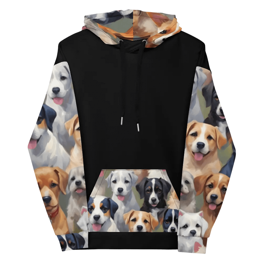 Paw-some Pup Parade Unisex Hoodie product image (12)