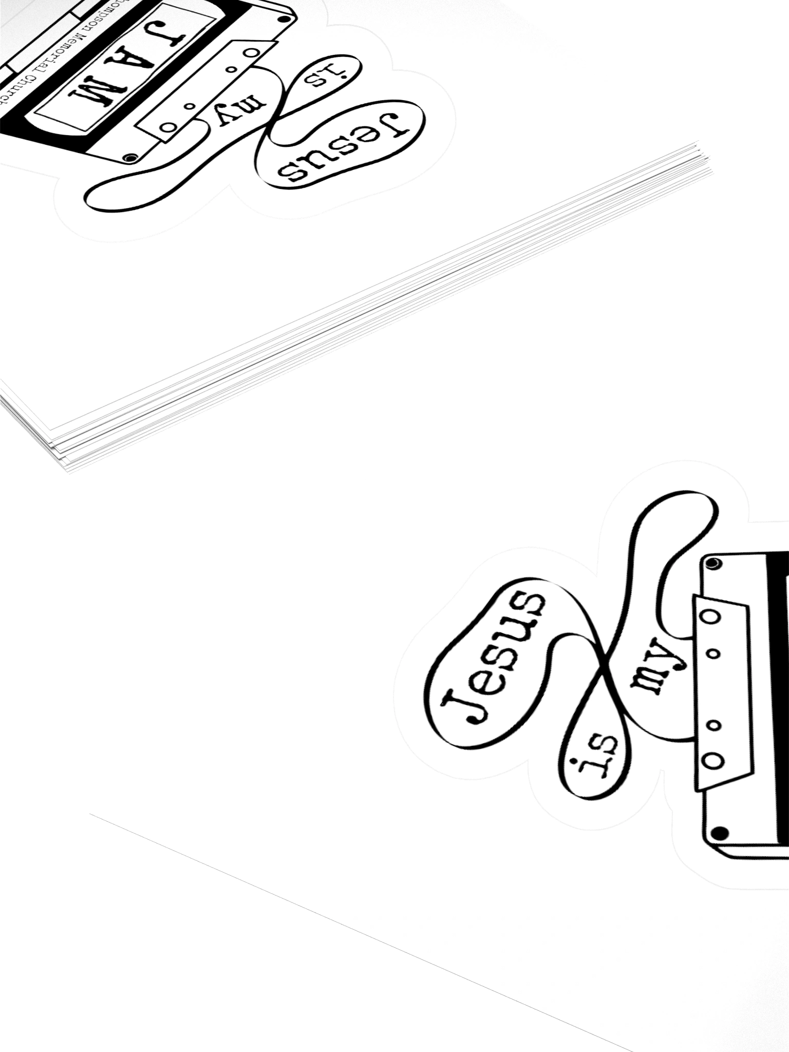 Jesus Is My Jam Sticker product image (7)