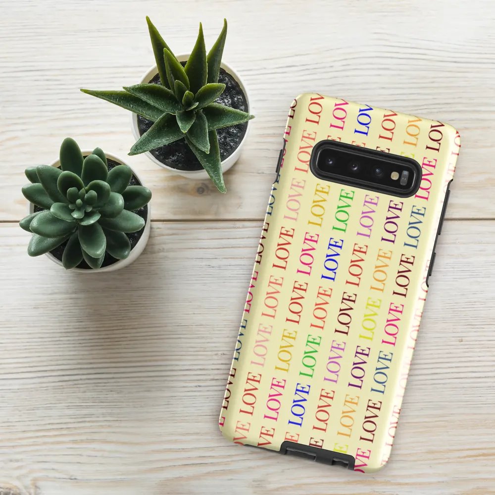 Love Grid Tough Case for Samsung® product image (49)