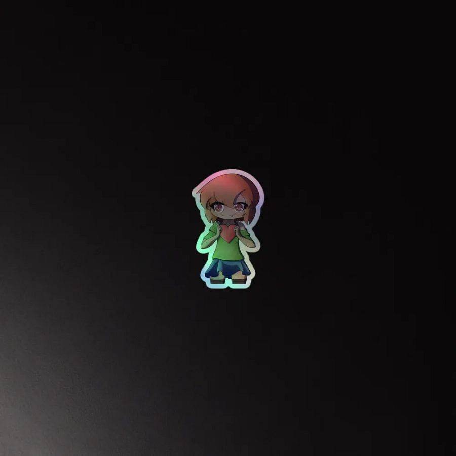Miko Holding Heart Holo-Sticker! product image (4)