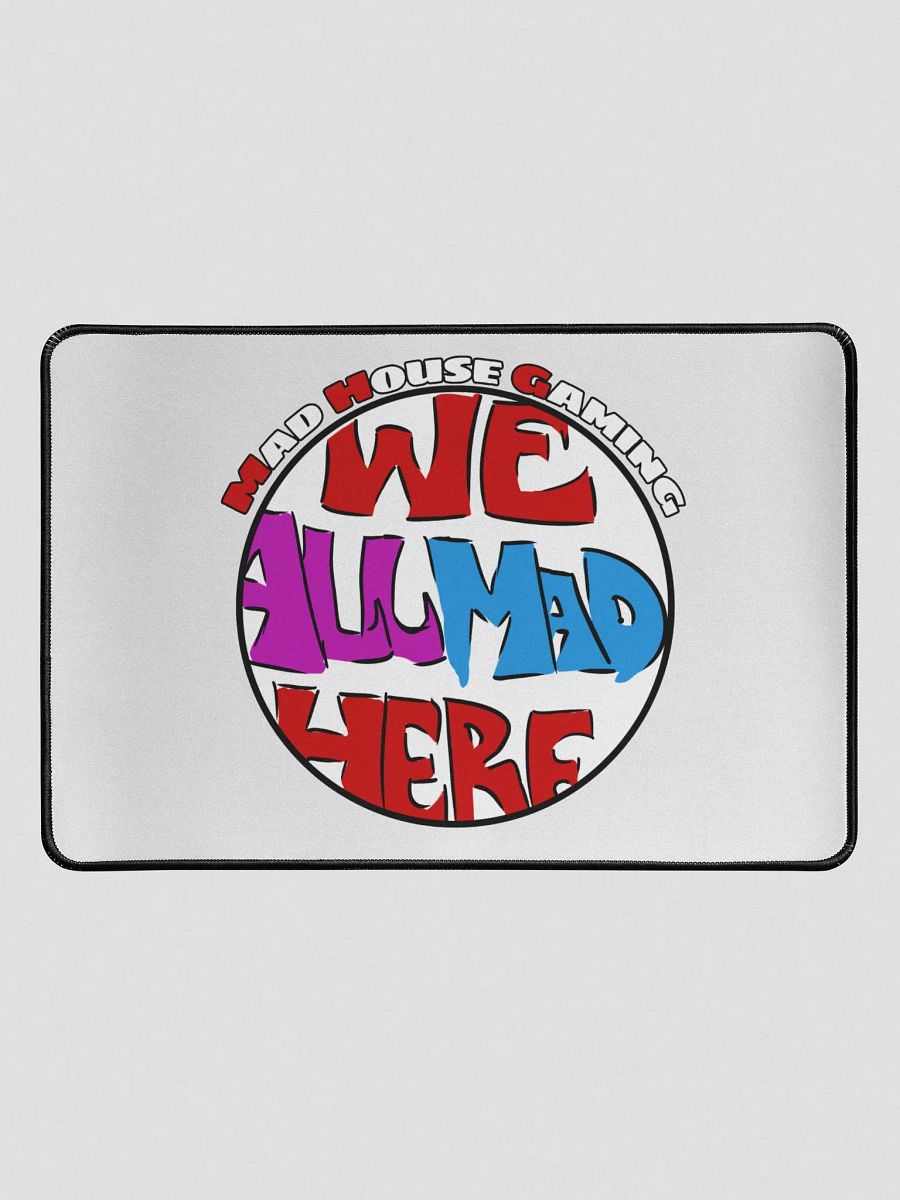 We All Mad Here Mouse Pad product image (1)
