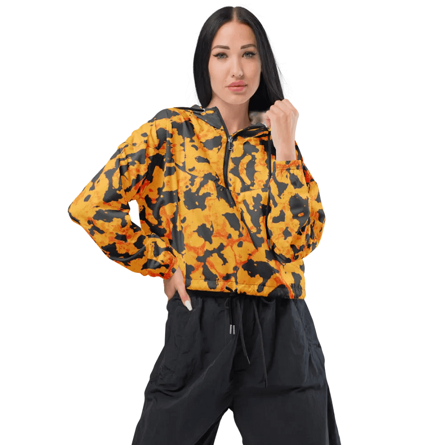 Wild Style Crop Hoodie Windbreaker product image (3)