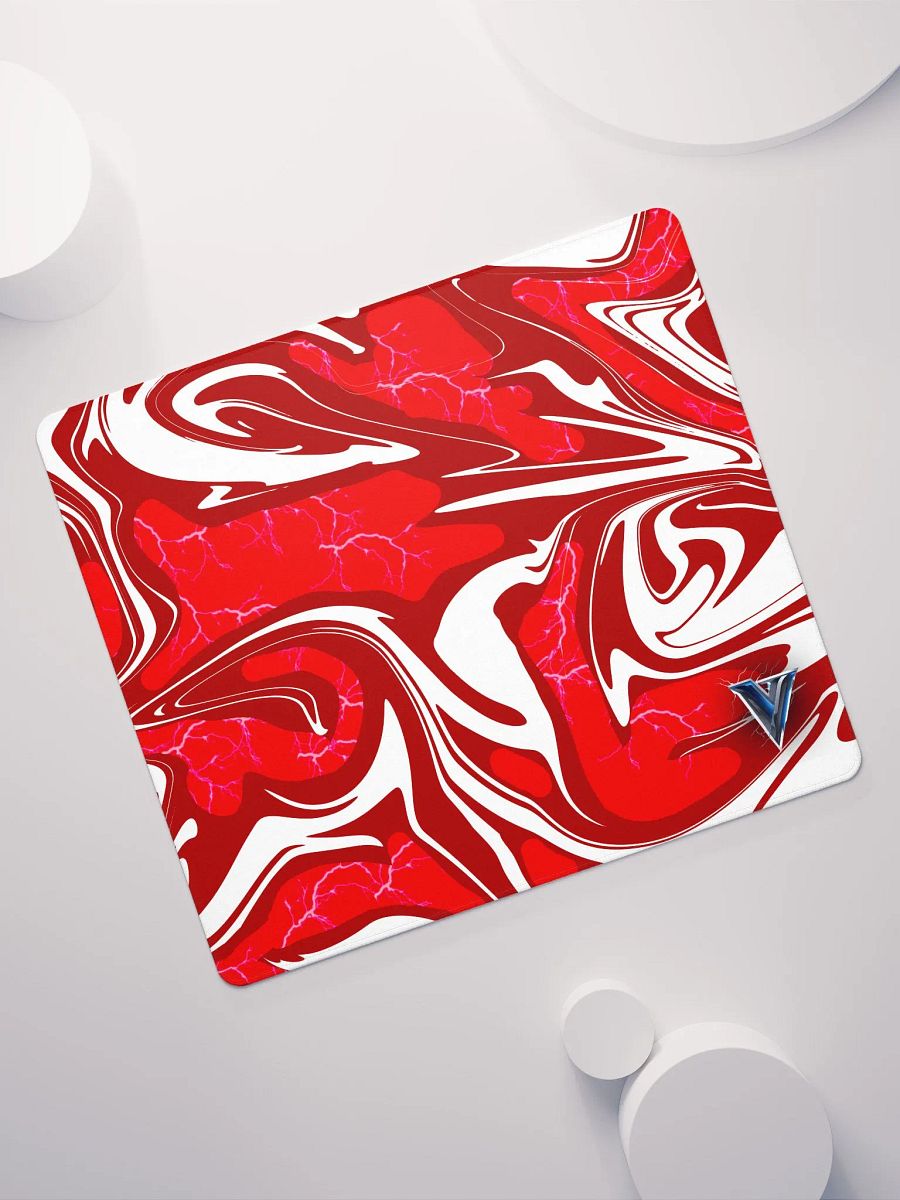 White x Red Mouse Pad product image (5)