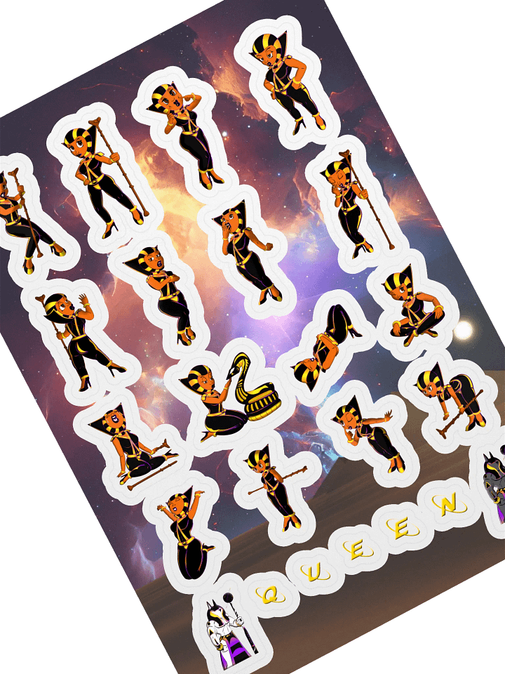 Queen Mood Stickers Sticker Sheet product image (2)