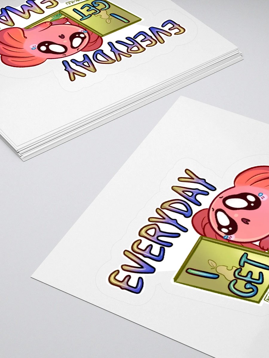 Everyday I Get Emails Spud Sticker product image (12)