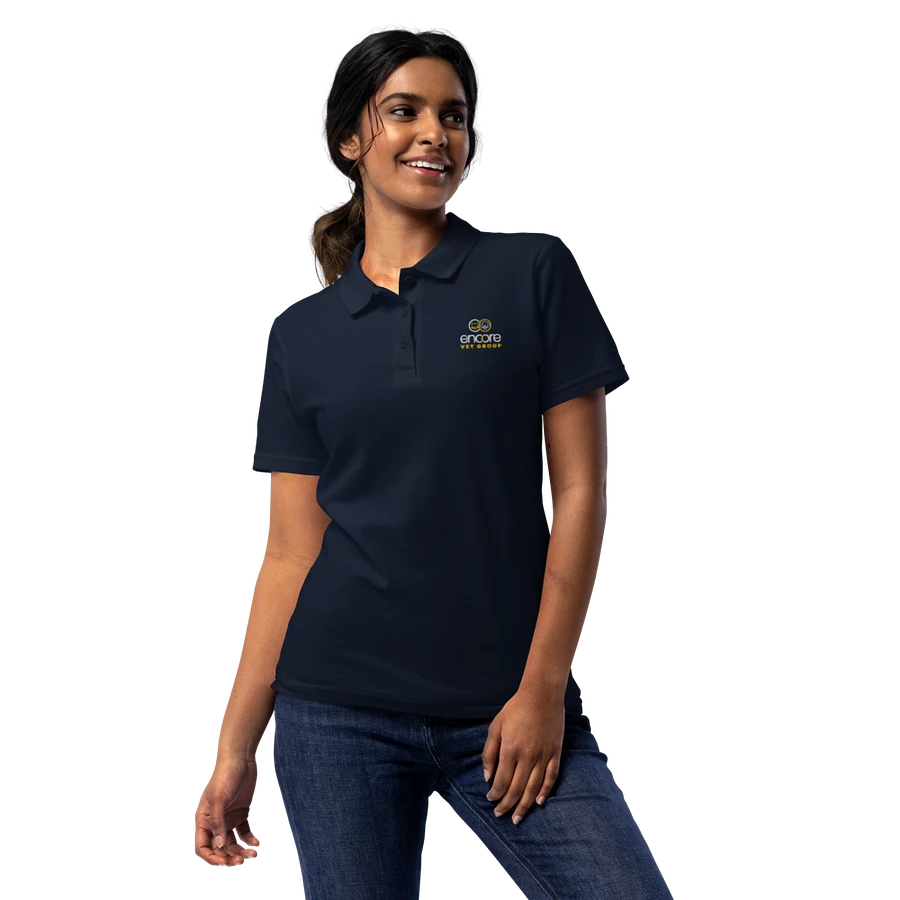 Encore Vet Group Logo Women's Pique Polo Shirt product image (4)