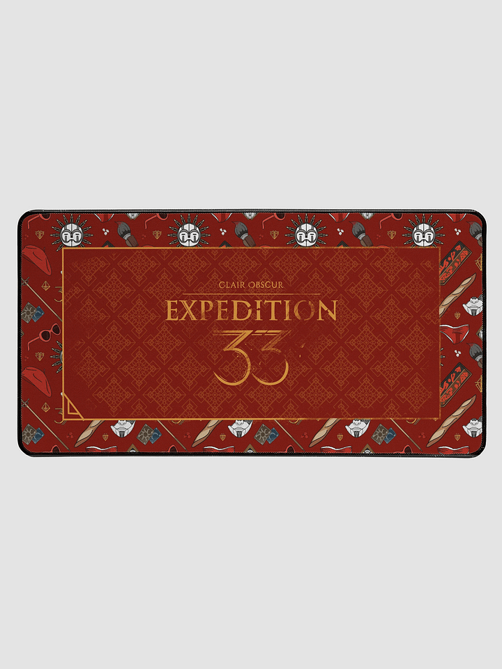 Expedition 33 Red Desk Mat product image (1)