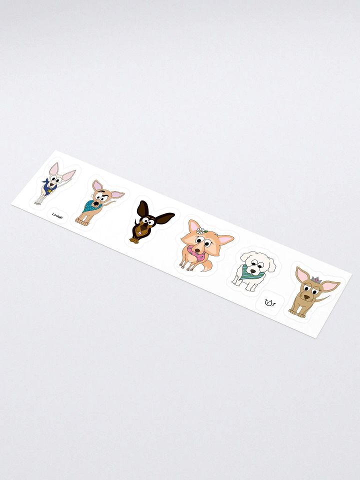 Puppy Pals Kiss Cut Sticker Collection product image (1)