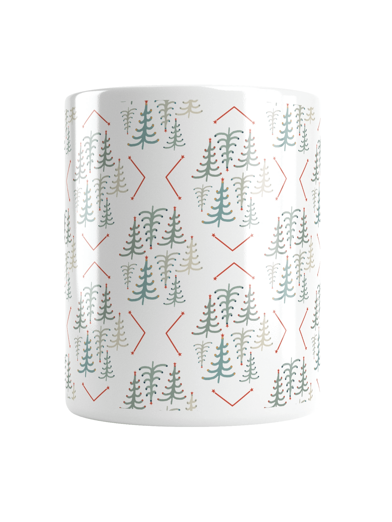 Christmas Nordic Sparkle Minimalist Tree Mug product image (6)
