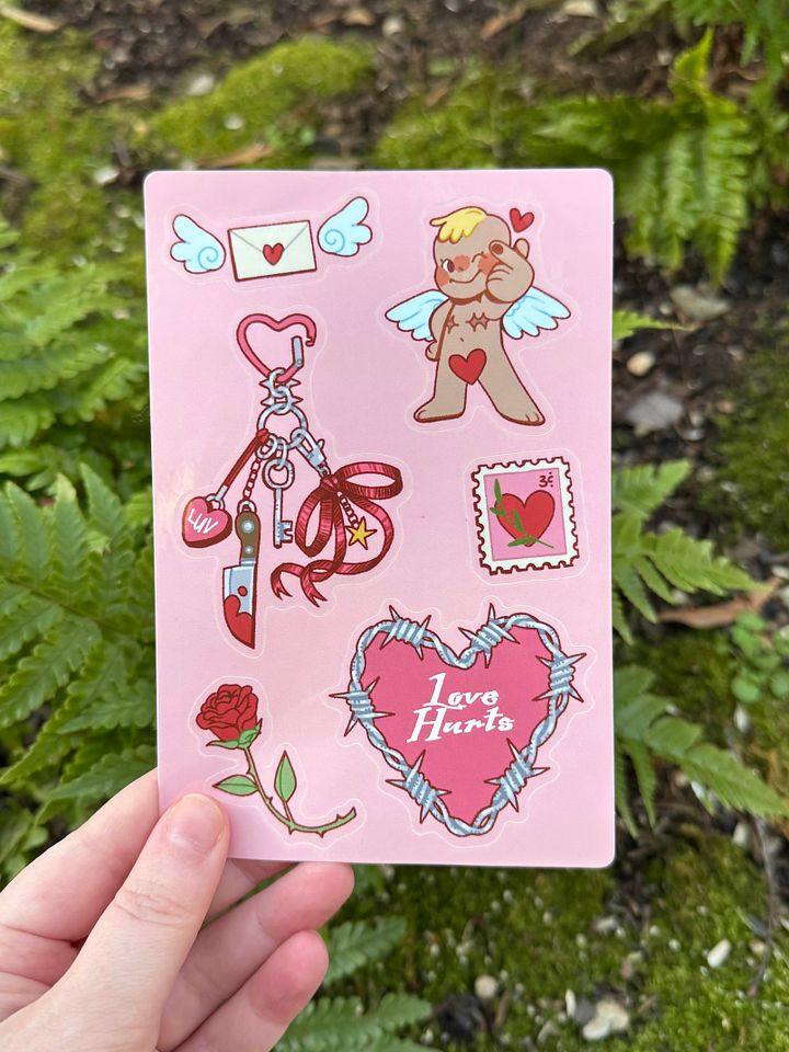 Feburary 25' PERSIST Sticker Sheet product image (1)