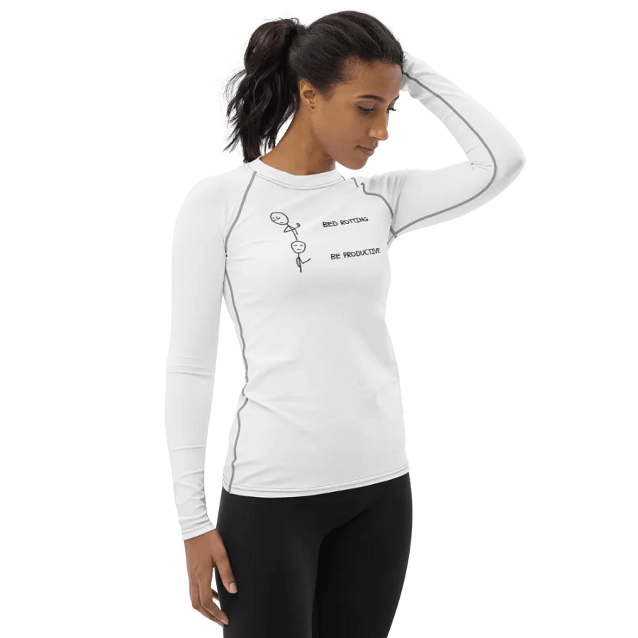 Bed Rotten vs Be Productive Rash Guard product image (4)