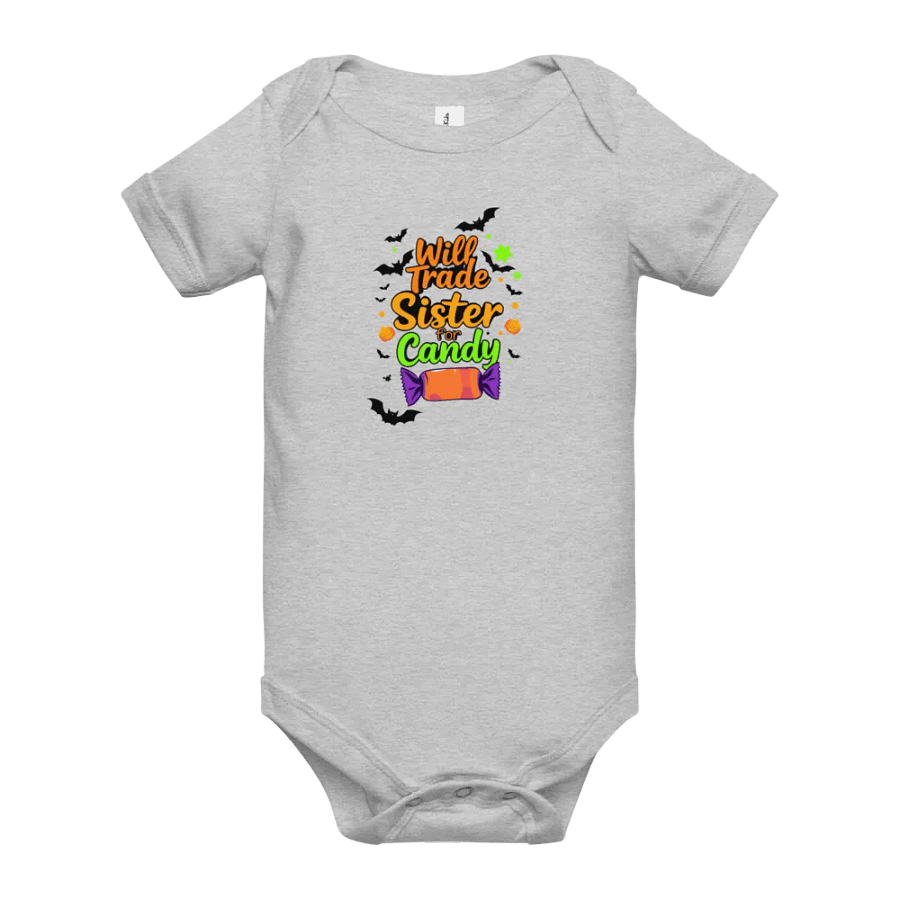 Will Trade Sister For Candy Baby Romper Onesie product image (10)