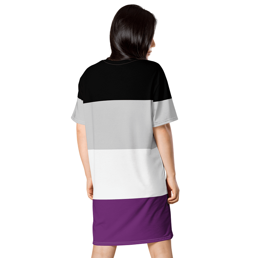 Asexual Pride Flag T-shirt Dress product image (2)