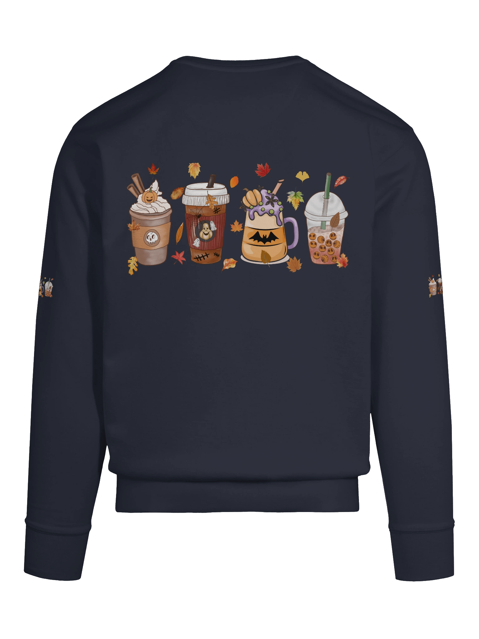 Cozy Halloween Vibes Sweatshirt – Sweet Treat Design product image (112)