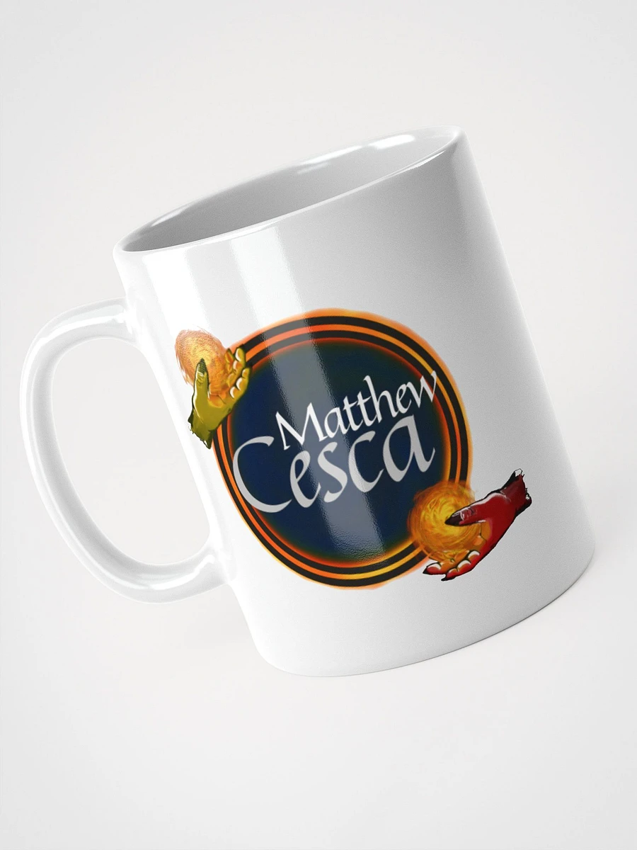 Matthew Cesca Author Logo White Ceramic Mug product image (3)