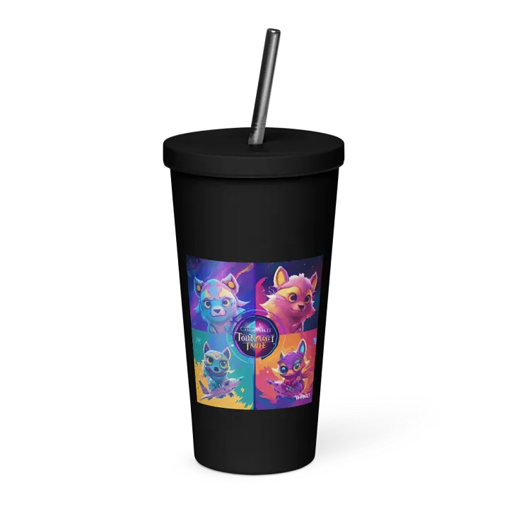 Wonderland Creatures Insulated Tumbler product image (1)