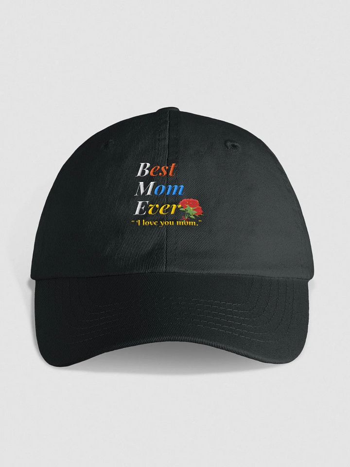 Best Mom Ever Valucap Youth Biowashed Dad Hat product image (1)