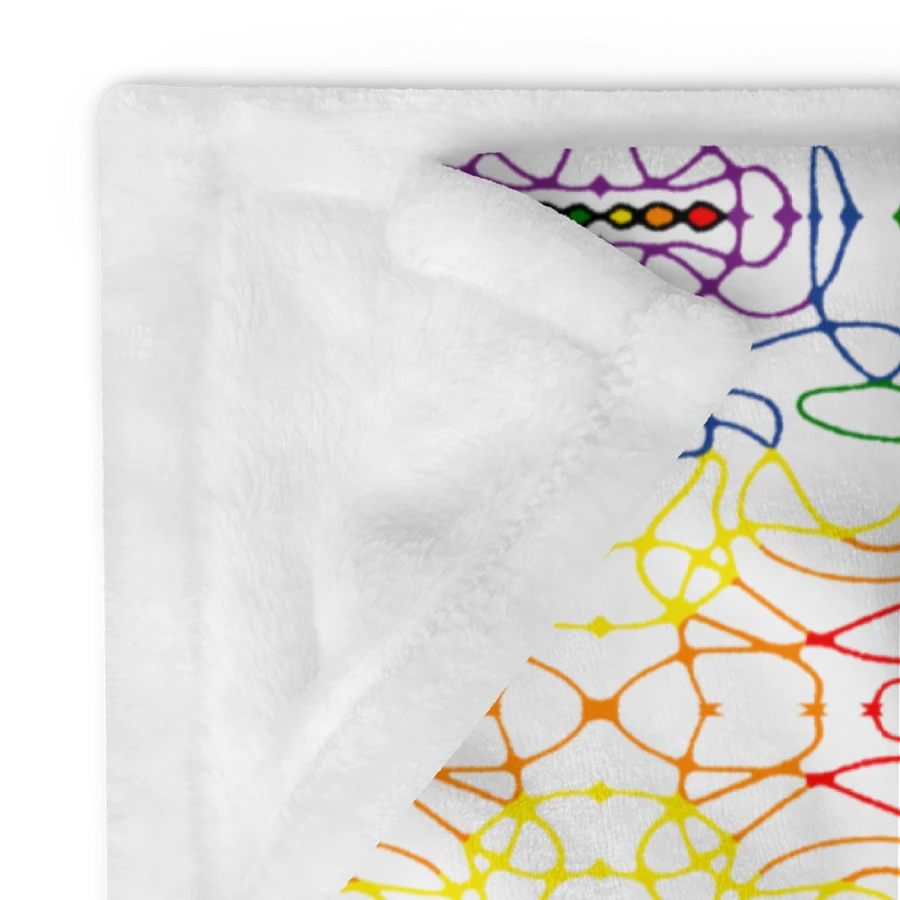 Rainbow Abstract Cozy Blanket product image (5)