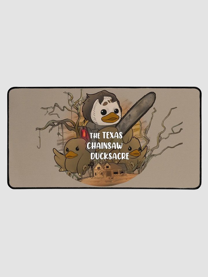 The Texas Chainsaw Ducksacre Desk Mat product image (1)