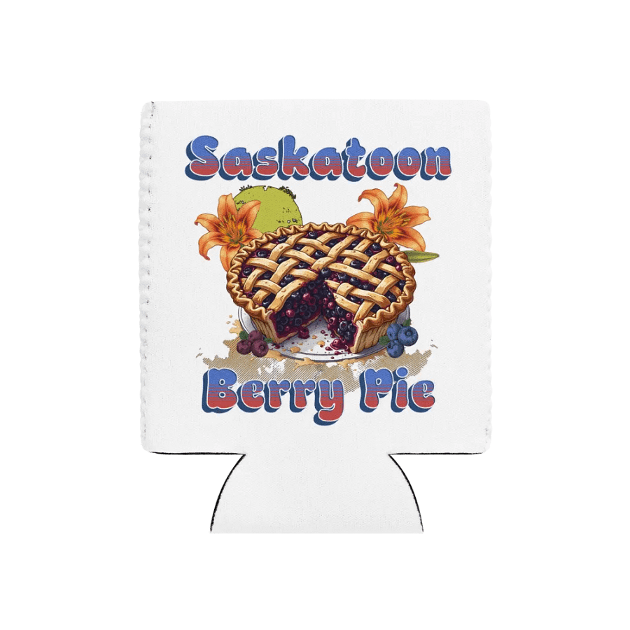 Saskatoon Berry Pie Coozie Can Cooler product image (1)