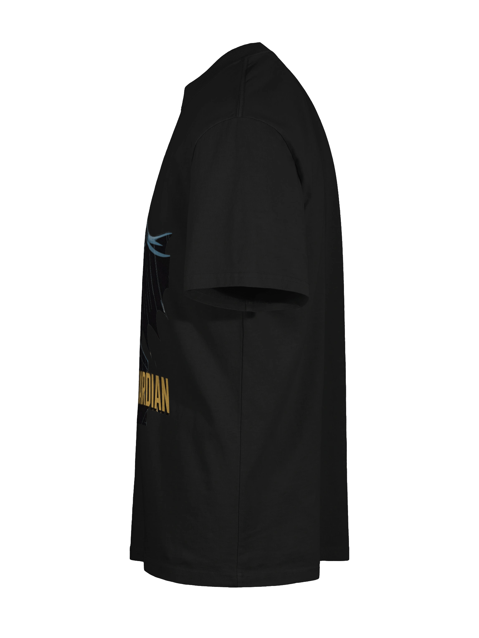 Perched Protector: Gotham's Guardian Batman Oversized Faded T-Shirt product image (10)
