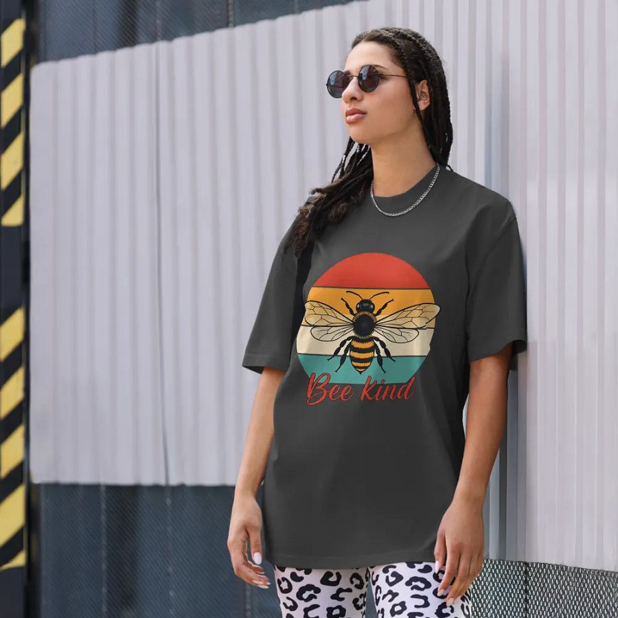 Buzz-Worthy Bee Kind Oversized Tee product image (8)