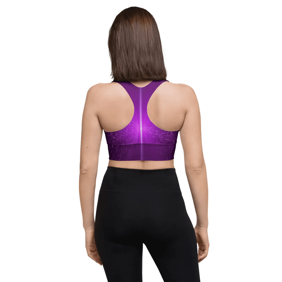 Radiant Burst Longline Sports Bra product image (6)