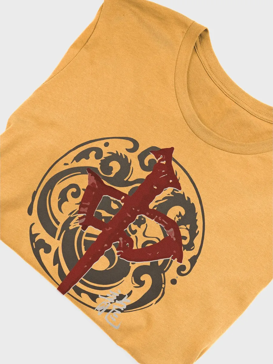 Red Dragon Mahjong Shirt, Board Gamer T-shirt, Gold product image (7)