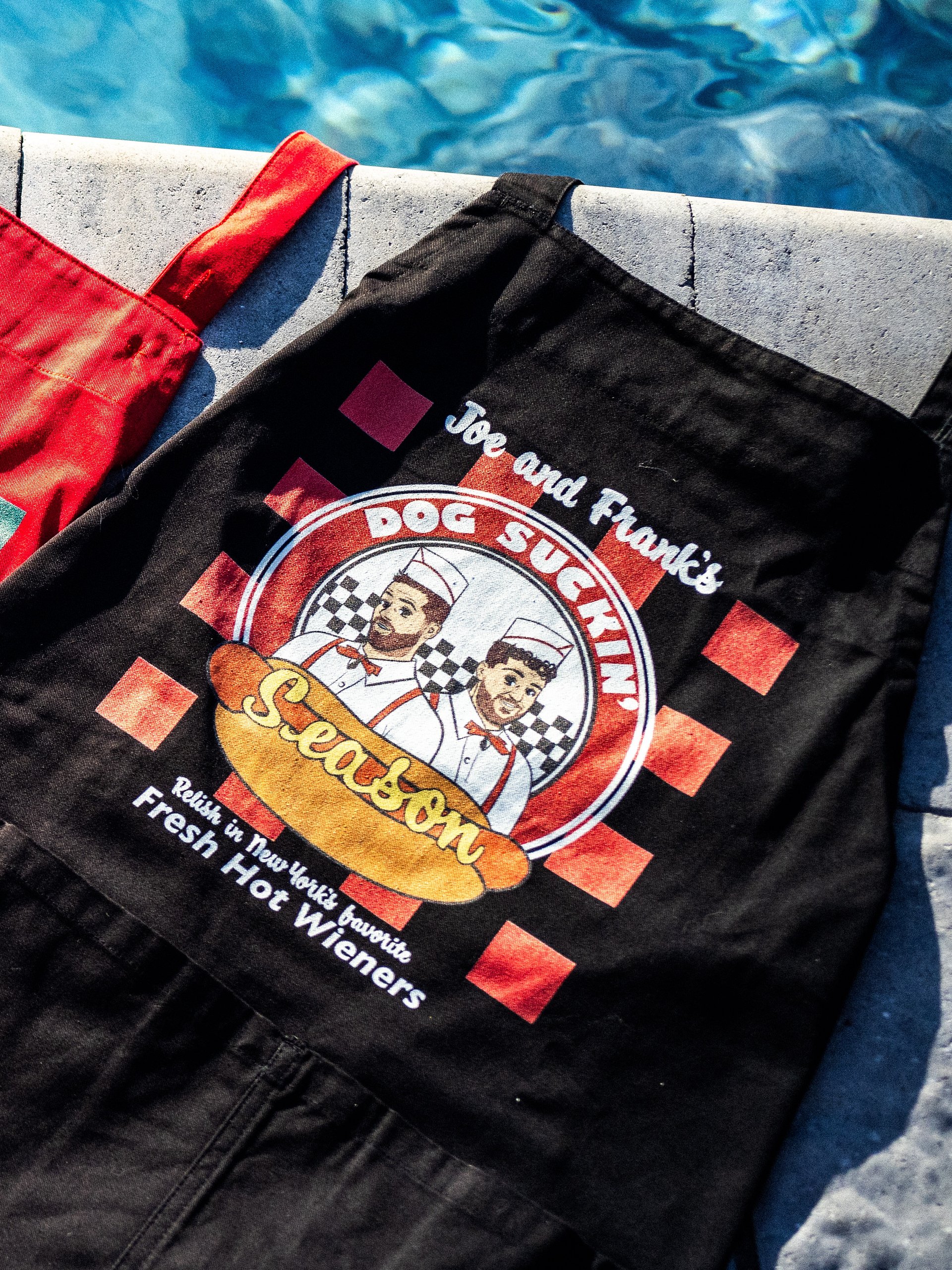 Dog Suckin' Apron (Black) product image (4)