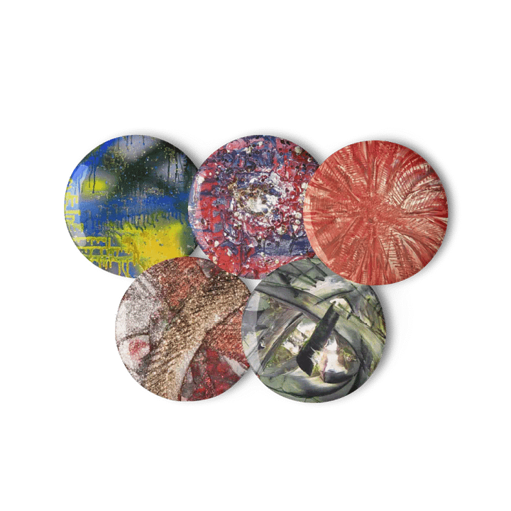 Set of Pin Buttons IV product image (3)