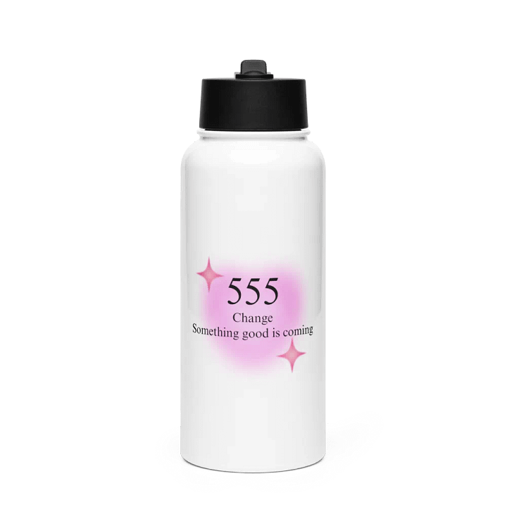 "555" Angel Number Insulated Bottle product image (1)