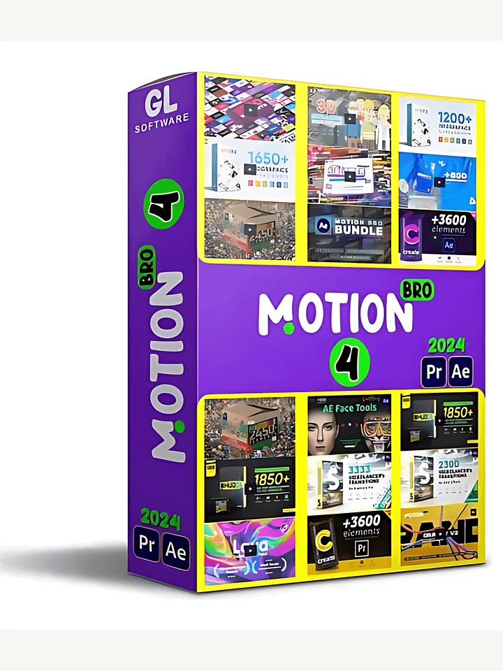 Motion Bro Bundle for After Effects - 5000 Transitions product image (1)