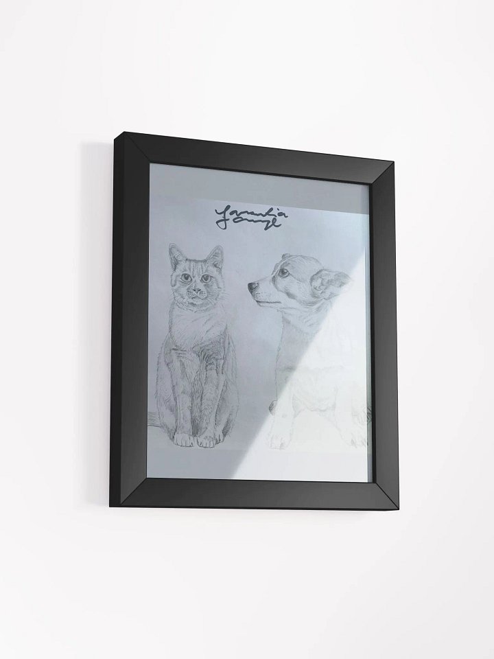 Whisker Friends Framed Matte Poster product image (2)