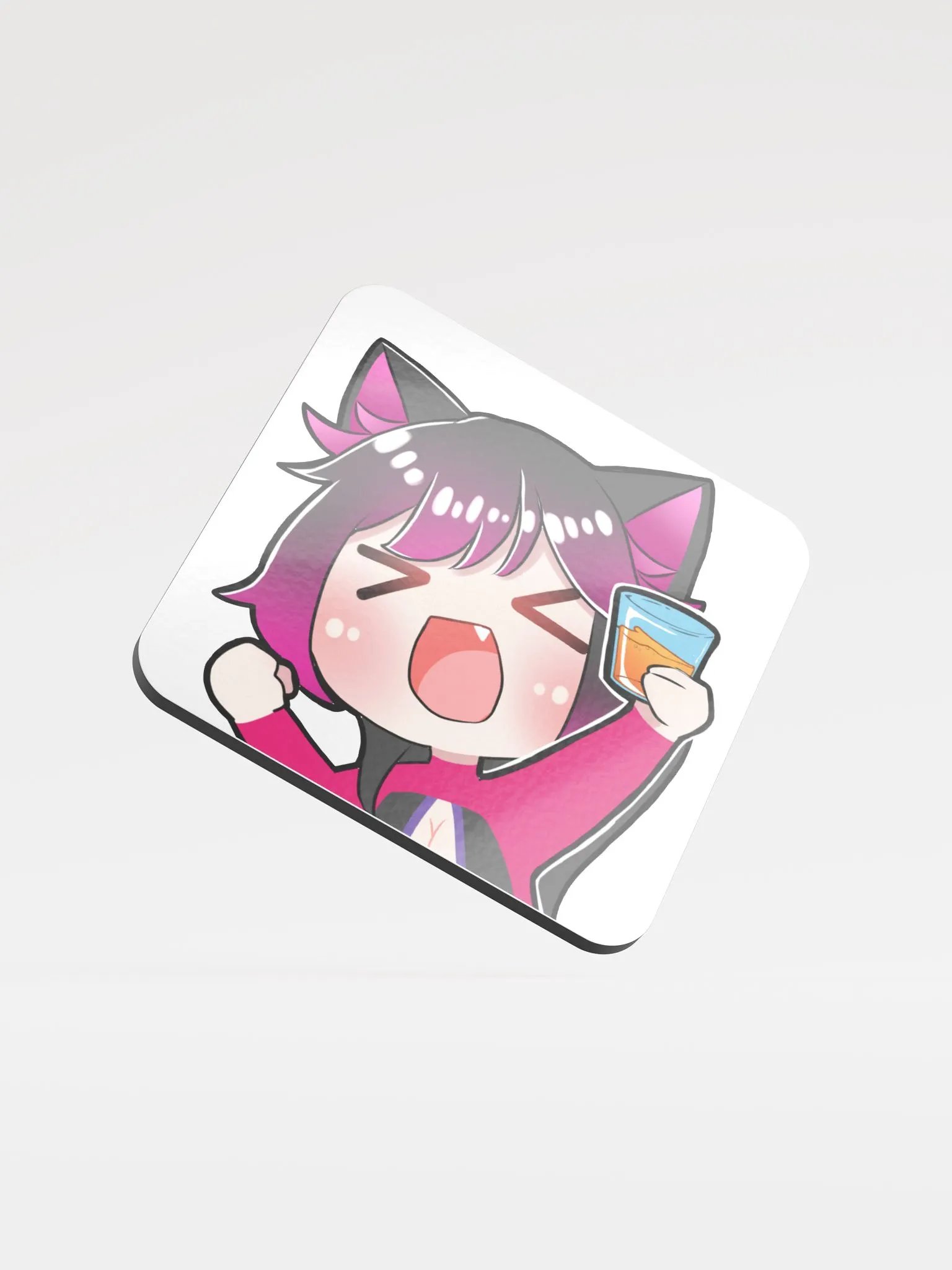 DJ Megu Cheers Coaster product image (1)