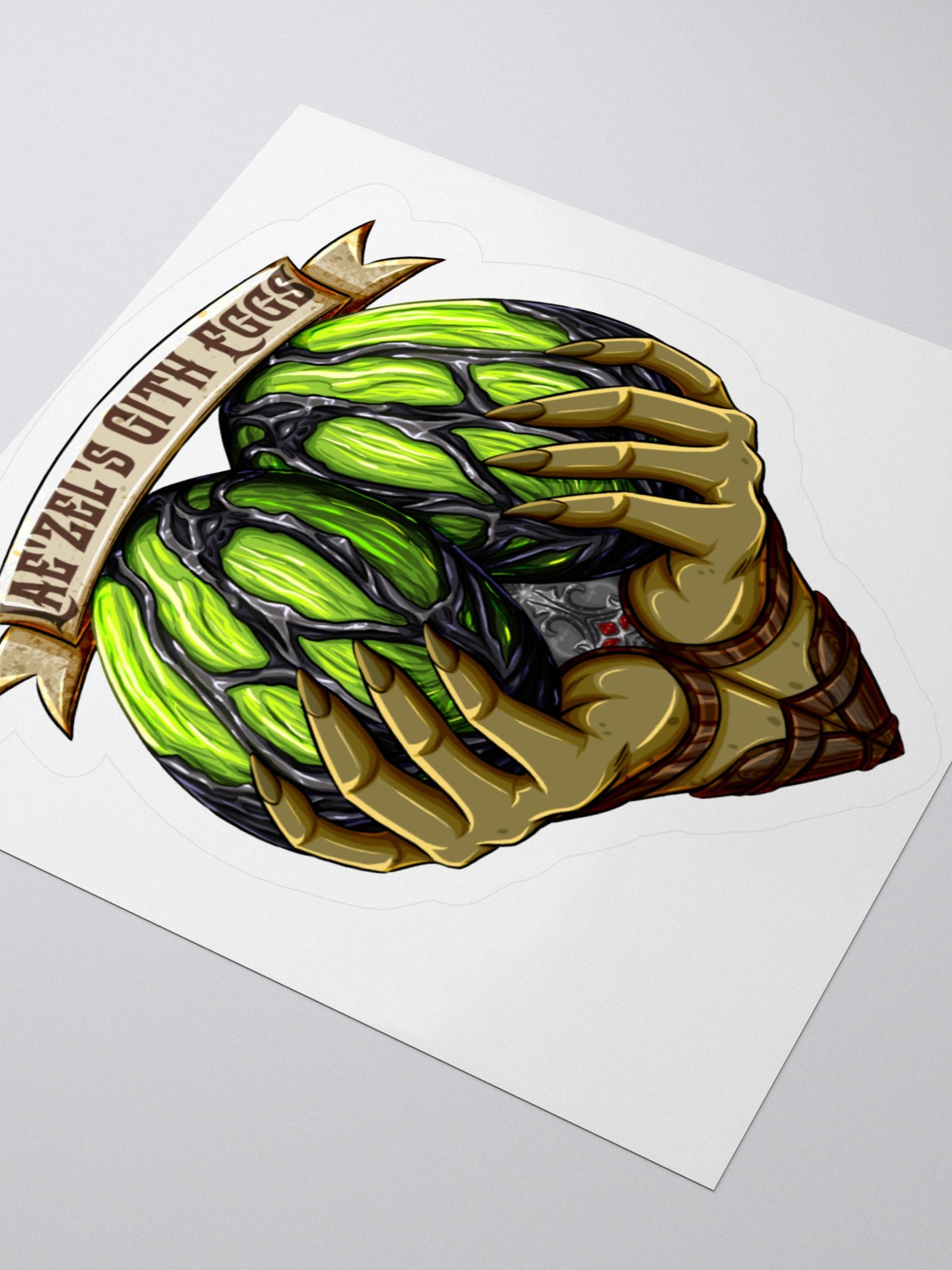 Lae'zel Gith Eggs Stickers product image (7)