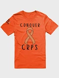 LIMITED EDITION- Classic Conquer CRPS Do Not Touch RIGHT Arm 'Supersoft' Orange T-Shirt product image (1)