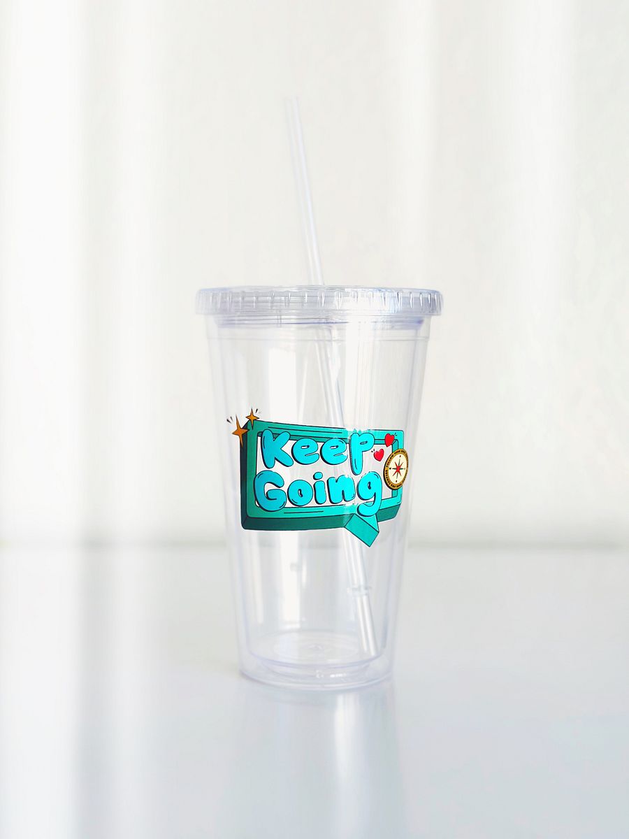 keep going ♡ clear cup product image (6)