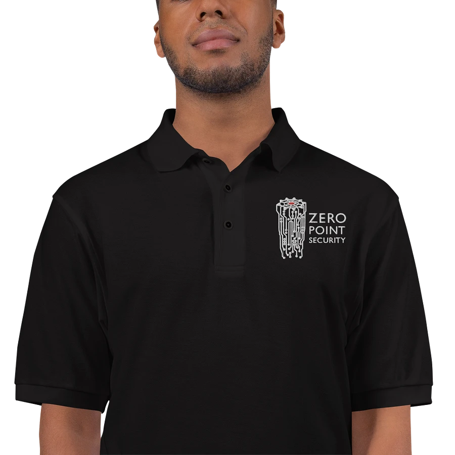 Zero-Point Polo Shirt (Black) product image (3)